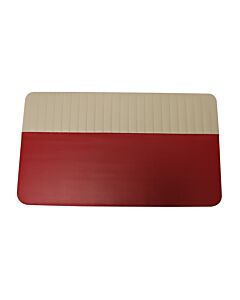 Bekleding PV544 deurpaneel rechts rood-beige vinyl 25-144