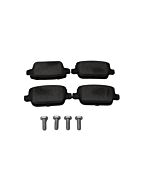 Remblok set achter V70+S80+XC70 manuele handrem 2007-2016 