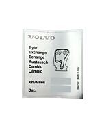 Label Distributieriem vervangen Volvo sticker (1014)