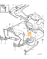 Afdichtring Brandstofpomp en Brandstofniveausensor AWD Volvo 850 - S70 - V70 - XC70