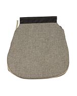Bekleding Amazon stoelhoes grijs-wit 1959-1960 14-112 RUG+Zitting= SET incl 98270