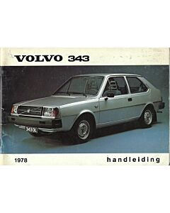 Volvo 343 Handleiding 1978 Nederlands