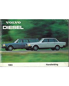 Volvo Handleiding  244 245 diesel 1983 Nederlands