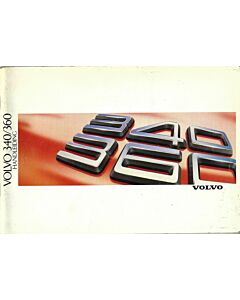 Volvo 340/360 Handleiding Nederlands