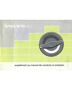 Volvo 340 Handleiding 1986 Frans