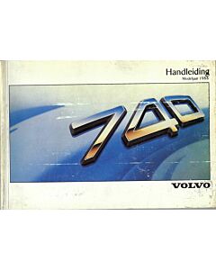 Volvo 740 Handleiding 1988 Nederlands