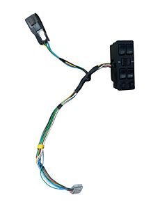 volvo, elektrische raam console, electric window control switch, original volvo, 850, 1995-2005 part no. 6849422