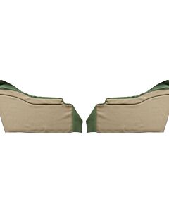 Bekleding achterzijde Panel PV444A 47-50 geel/groen