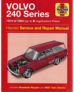 Haynes Werkplaats Handboek 240 242 244 245 1975-1993 Haynes Engels 1974-1993 up to K reg.