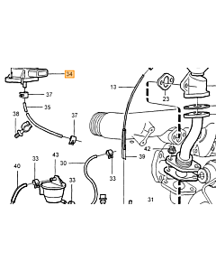 Druk Sensor map sensor Volvo type Volvo 850 : motor type Volvo S70 V70 (-2000) : motor type Volvo S80 (-2006) : motor type Volvo V70 P26 : motor type