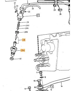 brandstof injectie sproeier 740, 760, 940, Astra, Carlton, Cavalier, Escort, Fiesta, Ibiza, Kadett, Malaga, Orion, Regata, Rekord, Strada, Transit