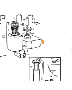 Reservoir Ruitensproeier 3,2L Volvo 740 760 780 940 960 S90 V90 alleen gebruikt leverbaar