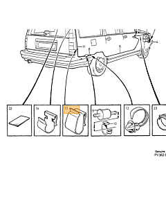 Ruitenwisser Arm links