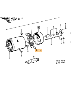 Startmotor VOLVO 240,260,760,780
