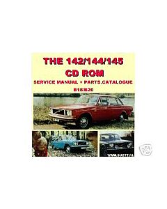 Volvo CD Rom 142+144+145 Servic. nr CD140