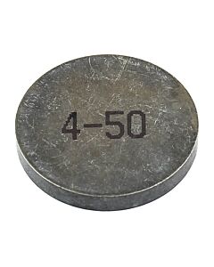 klep shim (4.50mm) Klepstelplaatje