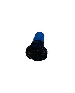 Lampje blauw met zwarte houder MCC en Verlichtingschakelaar/kachelschakelaar Volvo C30 C70 (2006-) S40 V50 (2004-) S60 (-2009) S80 (-2006) V70 P26 XC70 (2001-2007) XC90 (-2014)