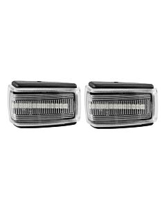 LED-zijlamp  heldere lens Dynamisch amber  1 paar 240  260  740  760  780  850  940  960  C70  S40  S70  S90  V40  V70  V90