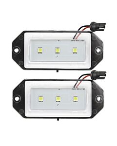 LED kentekenplaatverlichting  6000K  1 paar 850  960  S90