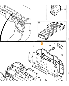 Oliedruksensor Volvo 240 - 360 - 740 - 760 - 780 - 940 - 960 - S40 - V40 - V50 - S60 - C70 - V70 - S70 - XC70 - XC90 - S80 - S90 - V90