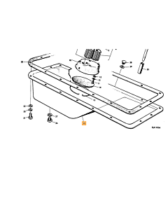 Carter pan Oil sump pan B18+B20 For Volvo carter 140, 145, Amazon P1800 P 210 Duett, PV 544
