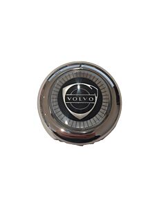 Claxon dop met chrome ring compleet op stuurwiel P1800 -chassinr 25499