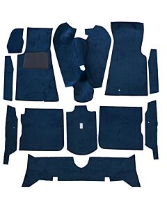 Mattenset 164 vloerbedekking carpet textiel 10 delen ch -50.000 BLAUW
