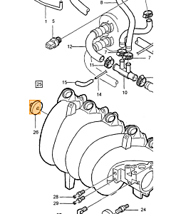 SENSOR Volvo type Volvo S70 V70 (-2000) : motor type