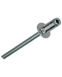 Popnagel voor stuurbegrenzer D: 4 mm L: 12,5 mm Universeel