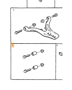 Bout, bedieningsarm VOLVO 850,C70 Conv -05,C70 Coupe -02,S70,V70 I -00,XC70 II 01-07