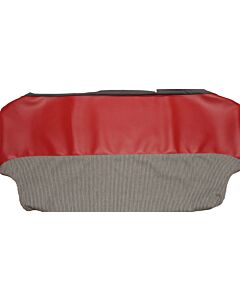 Bekleding 445 achterbankhoes rood-grijs 215-153 P 210 Duett, PV 445 DUETT