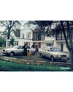 Poster 262C bertone  264 GLE voor landhuis reproductie