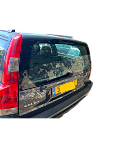 achterklep voor volvo V70 blauw metallic  417 incl glas kofferklep