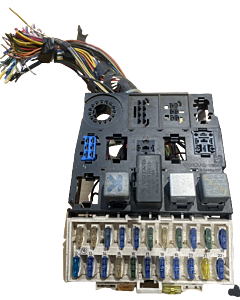 volvo, zekering blok, fuse block, gebruikt, used, original volvo, 740 760 940 900 700, part no. 12585996