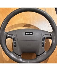 Stuur, Stuurwiel, Steering wheel, Original Volvo, Volvo S80 1998-2005, V70 2001-2007 part no. 8643451, Gebruikt, Used